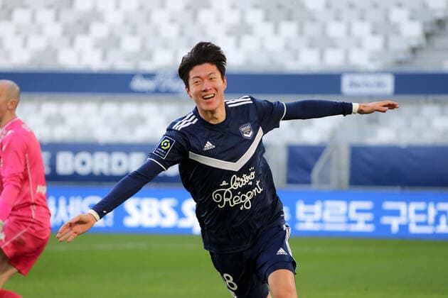 JOIE - 18 UI JO HWANG (BOR) FOOTBALL : Bordeaux vs Angers - Ligue 1 Uber Eats - 24 01 2021 FEP Panoramic 