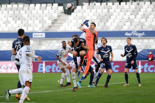 01 BENOIT COSTIL (BOR) FOOTBALL : Bordeaux vs Angers - Ligue 1 Uber Eats - 24 01 2021 FEP Panoramic 