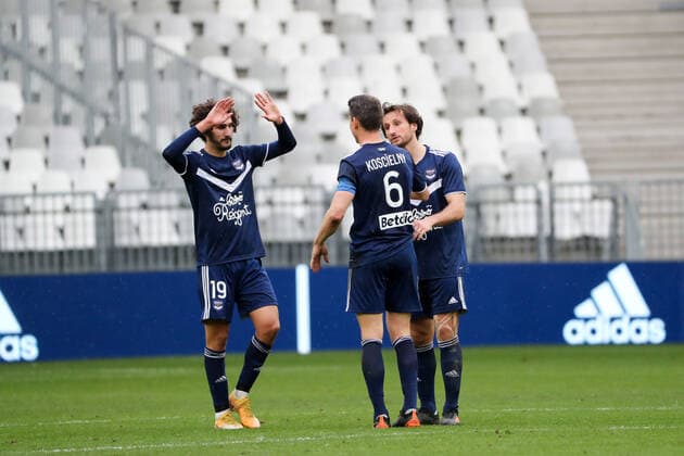JOIE - FAIR PLAY - 24 PAUL BAYSSE (BOR) FOOTBALL : Bordeaux vs Angers - Ligue 1 Uber Eats - 24 01 2021 FEP Panoramic 