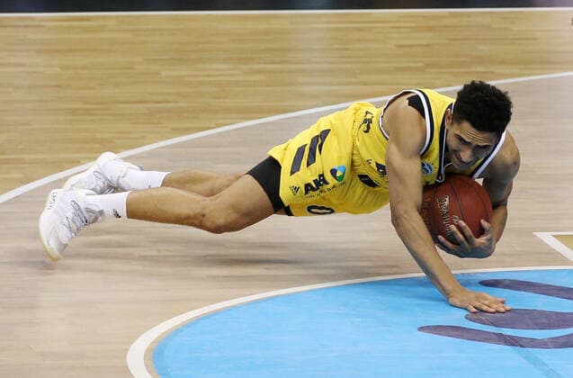 Maodo Lo Einzelbild Freisteller Aktion Basketball BBL Bundesliga Herren Saison 2020 2021 24.01.2021 ALBA Berlin vs. s.Oliver Würzburg