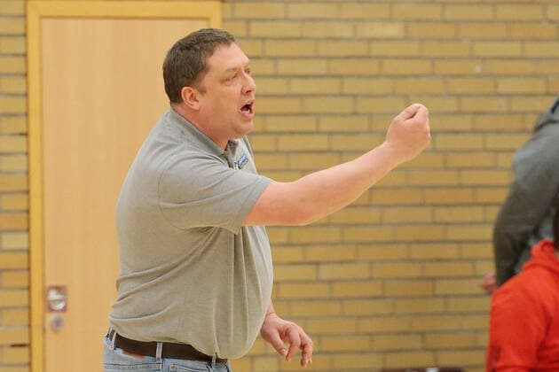 24.01.2021, xovx, Basketball Damen 1. Bundesliga, BC Pharmaserv Marburg - SNP Bascats Heidelberg Cheftrainer Dennis Czygan (SNP BasCats USC Heidelberg) Marburg Sporthalle Georg-Gaßmann-Stadion Hessen Deutschland (DE)
