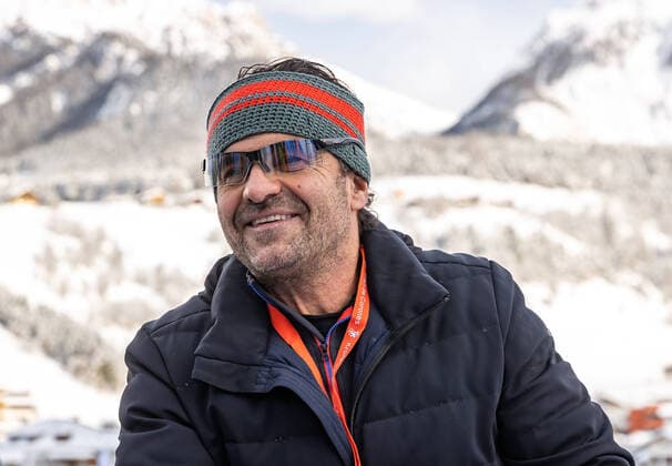 Riesenslalom Damen Kronplatz 26.01.2021, Erta, Kronplatz, ITA, FIS Weltcup Ski Alpin, Riesenslalom, Damen, 2. Lauf, im Bild Alberto Tomba Alberto Tomba during ladies Giant Slalom of FIS Alpine Ski World Cup Erta in Kronplatz, Italy on 2021 01 26. *****ATTENTION - RESTRICTION ***** Kronplatz Südtirol Italien *** Giant Slalom Ladies Kronplatz 26 01 2021, Erta, Kronplatz, ITA, FIS Alpine Ski World Cup, Giant Slalom, Ladies, 2 run, in the picture Alberto Tomba Alberto Tomba during ladies Giant Slalom of FIS Alpine Ski World Cup Erta in Kronplatz, Italy on 2021 01 26 ATTENTION RESTRICTION Kronplatz South Tyrol Italy 