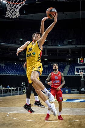 Basketball Berlin 27.01.2021 Saison 2020 2021 Euroleague Regualar Season Alba Berlin vs ZSKA Moskau Simone Fontecchio (Alba Berlin, No.20)