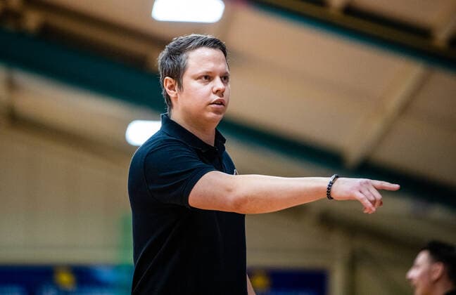 Trainer Sebastian Ludwig (BSW Sixers) waehrend der Saison 2020-21 (Herren) in der Barmer Bundesliga ProB zwischen BSW Sixers und EN Baskets Schwelm in der Ballsporthalle Sandersdorf am 27. January 2021 in Sandersdorf, Sachsen Anhalt, Deutschland