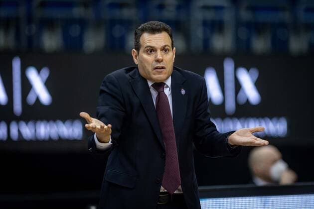 Basketball Berlin 27.01.2021 Saison 2020 2021 Euroleague Regular Season Alba Berlin vs ZSKA Moskau Dimitris Itoudis (Moskau, Trainer)