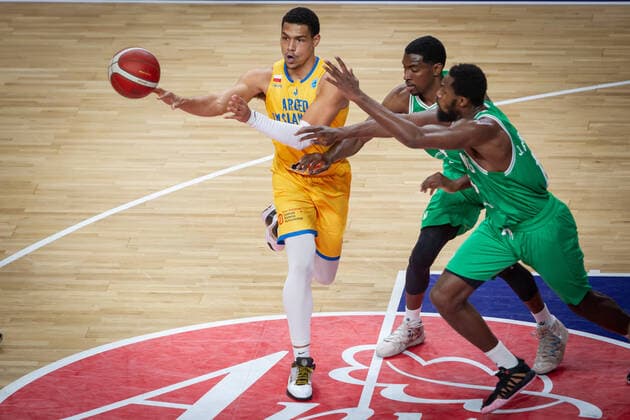 2021.01.28 Wloclawek, Koszykowka, FIBA Europe Cup, Sezon 2020 2021 Grupa C, mecz Arged BMSlam Stal Ostrow Wielkopolski - Sporting CP Lizbona N z Trey Kell (Stal nr 7) Foto Piotr Kieplin PressFocus 2021.01.28 Wloclawek, FIBA Europe Cup, Sezon 2020 2021 Regular Season Group C, game Arged BMSlam Stal Ostrow Wielkopolski - Sporting CP Lizbona Trey Kell (Stal nr 7) Credit: Piotr Kieplin PressFocus NEWSPIX.PL --- Newspix.pl  20210128PF_PK008