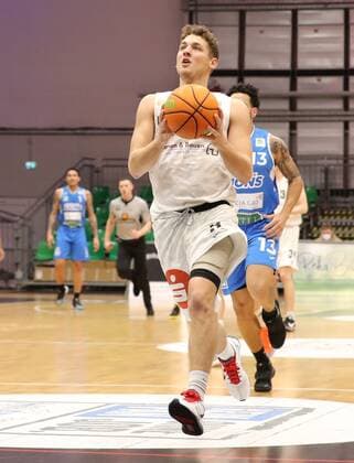 30.01.2021 - Basketball - Saison 2019 2020 - 2. Bundesliga Pro-A - 18. Spieltag: Nürnberg Falcons Basketball Club NBC - PS Karlsruhe LIONS - DaMa - Marcell Pongo (3, Nürnberg Falcons BC NBC )