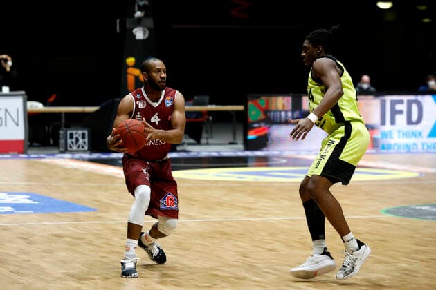 30.01.2021, easyCredit Basketball Bundesliga, BBL, Saison 2020 2021, Herren, Chemnitz Niners - Medi Bayreuth Virgel Matthews, Niners Chemnitz Chemnitz Messe Chemnitz Sachsen Germany