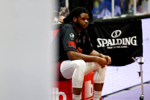 30.01.2021, easyCredit Basketball Bundesliga, BBL, Saison 2020 2021, Herren, Chemnitz Niners - Medi Bayreuth Joe Lawson, Niners Chemnitz Chemnitz Messe Chemnitz Sachsen Germany