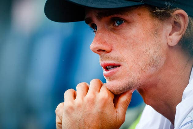 Ysaline Bonaventure s coach Arthur De Greef pictured during against Daniele Collins WTA, Tennis Damen 13) during the Summer Series match, Sunday 31 January 2021 in Melbourne Park, Melbourne, Australia. PATRICKxHAMILTON  x2633965x