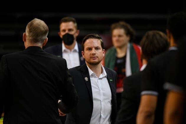 Rolf Scholz (Gießen 46ers) ist enntaeuscht ueber die Niederlage, GER, MHP Riesen Ludwigsburg vs. JobStairs Gießen 46ers, 30.01.2021, 15. Spieltag easycredit Basketball Bundesliga, Spielzeit 2020 2021. GER, MHP Riesen Ludwigsburg vs. JobStairs Gießen 46ers, 30.01.2021, 15. Spieltag easycredit Basketball Bundesliga, Spielzeit 2020 2021 Ludwigsburg Copyright: xEibnerxPressefoto MichaelxMemmlerx EP_MMR