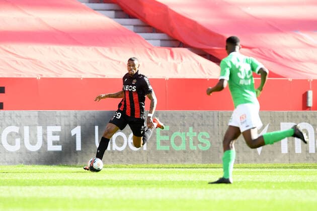 29 JEFF REINE ADELAIDE (NICE) FOOTBALL : Nice vs Saint Etienne - Ligue 1 Uber Eats - 31 01 2021 FEP Panoramic 