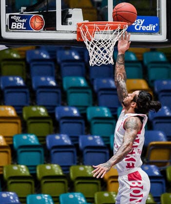 31.01.2021, xpsx, Basketball easyCredit BBL, Fraport Skyliners - Telekom Baskets Bonn v.l. Chris Babb (Telekom Baskets Bonn) emspor Frankfurt am Main