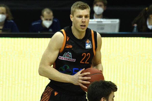 Bjoern Rohwer - Rasta Vechta, 31.01.2021, BBL, Alba Berlin vs RASTA Vechta , in der Mercedes Benz Arena, GER, Berlin, 31.01.2021, BBL, Alba vs RASTA Vechta Berlin Copyright: xUwexKoch xEibner-Pressefotox EP_ukh