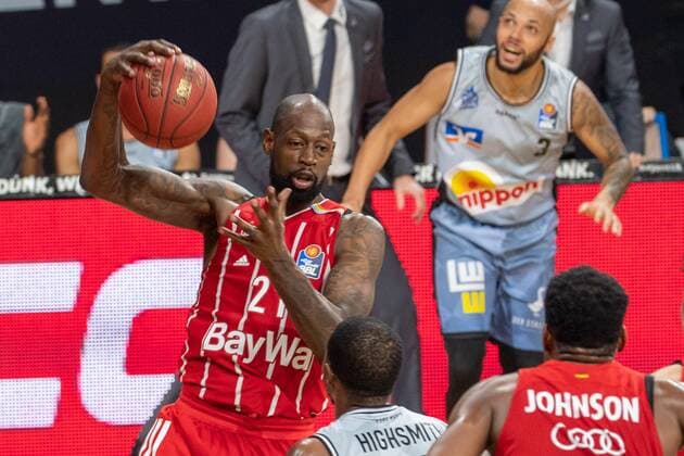 James Gist 21 (FC Bayern), FC Bayern Basketball vs. Crailsheim Merlins, BBL, 31.01.2021 Muenchen Bayern Deutschland