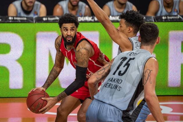 D. Seeley 4 (FC Bayern), FC Bayern Basketball vs. Crailsheim Merlins, BBL, 31.01.2021 Muenchen Bayern Deutschland