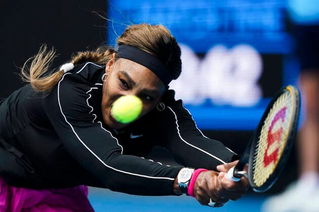 TENNIS WTA, Tennis Damen YARRA VALLEY CLASSIC, Serena Williams of the United States of America in action during the Round 2 Yarra Valley Classic - WTA 500 match against Daria Gavrilova of Australia at Melbourne Park in Melbourne, Monday, February 1, 2021. ( NO ARCHIVING, EDITORIAL USE ONLY, NO USE IN BOOKS WITHOUT CONSENT MELBOURNE VIC AUSTRALIA  Copyright: xDAVExHUNTx 20210201001517512354