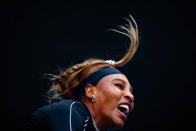 Serena Williams WTA, Tennis Damen 11) during a tennis match between Serena Williams (WTA 11) of USA vs Daria Gavrilova (WTA 452) of AUS, in the first round of the women s singles at the Yarra Valley Classic tournament, a Summer Series tournament ahead of the Australian Open grand slam, Monday 01 February 2021 in Melbourne Park, Melbourne, Australia. PATRICKxHAMILTON  x05951410x