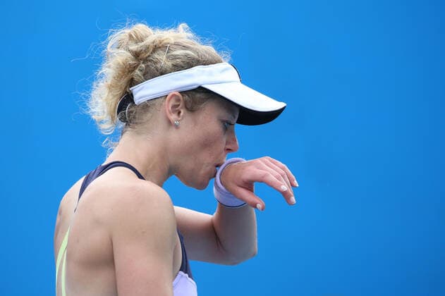 Laura Siegemund, GER, during 2021 Melbourne Summer Series (AO pre-tournaments) in Melbourne, 01 02 2021; -