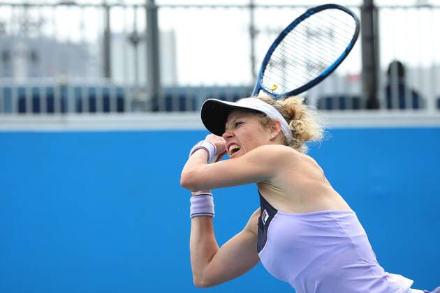 Laura Siegemund, GER, during 2021 Melbourne Summer Series (AO pre-tournaments) in Melbourne, 01 02 2021; -