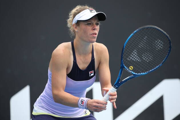 Laura Siegemund, GER, during 2021 Melbourne Summer Series (AO pre-tournaments) in Melbourne, 01 02 2021; -