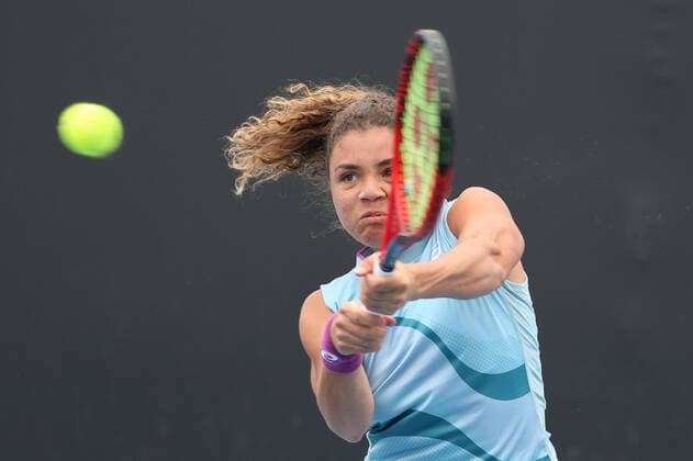 Jasmine Paolini, ITA, during 2021 Melbourne Summer Series (AO pre-tournaments) in Melbourne, 01 02 2021; -