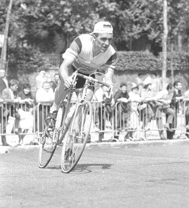 Tour de France 1961. Start in Rouen 25.06.1961 Hennes Junkermann in Aktion Radsport; Tour de France; 1961; Rouen; Frankreich