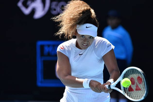 TENNIS YARRA VALLEY CLASSIC, Naomi Osaka of Japan during Round 2 of the Yarra Valley Classic - WTA, Tennis Damen 500 match against Alize Cornet of France at Melbourne Park in Melbourne, Tuesday, February 2, 2021. ( NO ARCHIVING, EDITORIAL USE ONLY, NO USE IN BOOKS WITHOUT CONSENT MELBOURNE VIC AUSTRALIA  Copyright: xDEANxLEWINSx 20210202001517719734