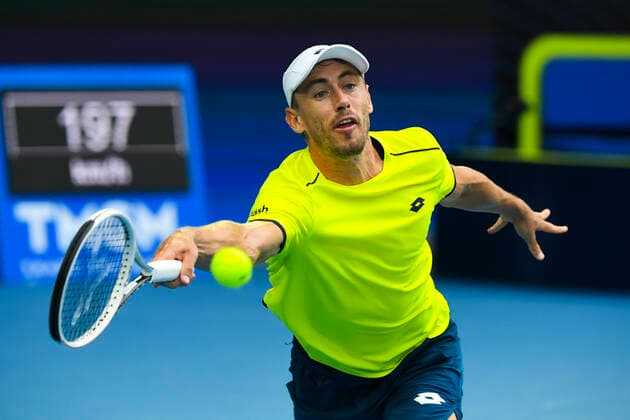 TENNIS ATP, Tennis Herren CUP, John Millman of Australia in action during Round 1 of the ATP Cup against Pablo Carreno Busta of Spain at Melbourne Park in Melbourne, Tuesday, February 2, 2021. ( NO ARCHIVING, EDITORIAL USE ONLY, NO USE IN BOOKS WITHOUT CONSENT MELBOURNE VIC AUSTRALIA  Copyright: xDAVExHUNTx 20210202001517731286