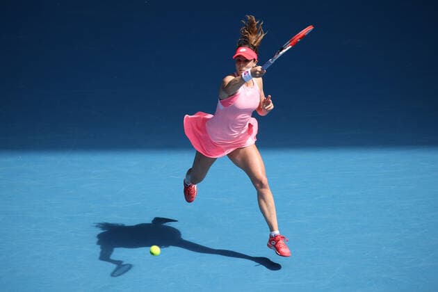 Alize Cornet, FRA, during 2021 Melbourne Summer Series (AO pre-tournaments) in Melbourne, 02 02 2021; -