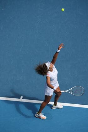 Naomi Osaka, JPN, during 2021 Melbourne Summer Series (AO pre-tournaments) in Melbourne, 02 02 2021; -