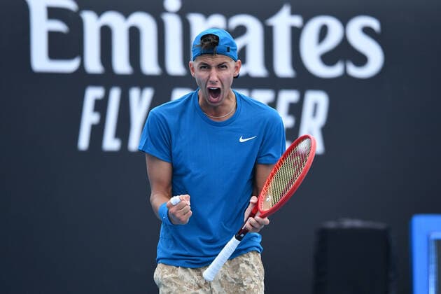 Alexei Popyrin TENNIS : Australian Open 2021 - 02 02 2021 AntoineCouvercelle Panoramic 