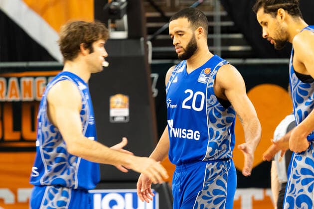 Rasheed Moore (Fraport Skyliners 20) GER, Ratiopharm Ulm vs. Fraport Skyliners, easycredit 1.Bundesliga Basketball, 4.Spieltag, Saison 2020 21, 02.02.2021 Ratiopharm Ulm vs. Fraport Skyliners, Basketball Neu-Ulm Copyright: xEibner-Pressefoto RogerxBuerkex EP_EER