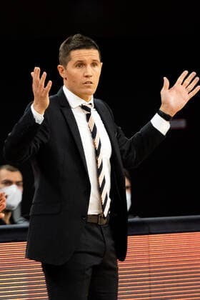 Jaka Lakovic (Ratiopharm Ulm Trainer) GER, Ratiopharm Ulm vs. Fraport Skyliners, easycredit 1.Bundesliga Basketball, 4.Spieltag, Saison 2020 21, 02.02.2021 Ratiopharm Ulm vs. Fraport Skyliners, Basketball Neu-Ulm Copyright: xEibner-Pressefoto RogerxBuerkex EP_EER