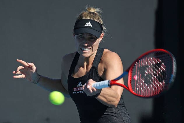 Angelique Kerber, GER, during 2021 Melbourne Summer Series (AO pre-tournaments) in Melbourne, 03 02 2021; -