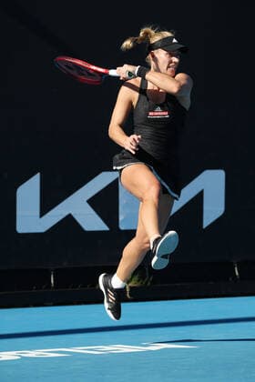 Angelique Kerber, GER, during 2021 Melbourne Summer Series (AO pre-tournaments) in Melbourne, 03 02 2021; -