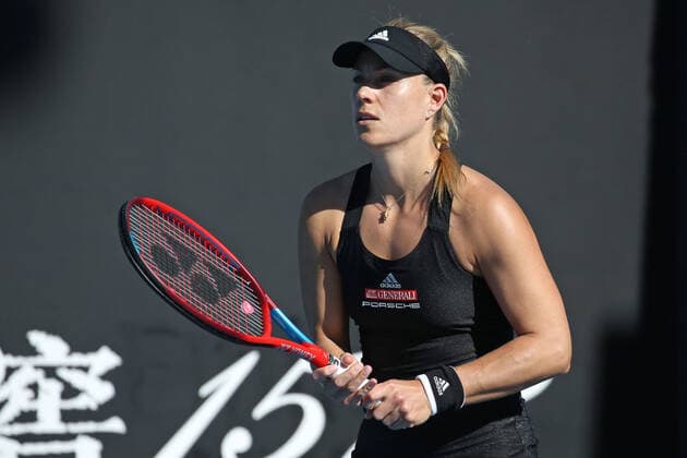 Angelique Kerber, GER, during 2021 Melbourne Summer Series (AO pre-tournaments) in Melbourne, 03 02 2021; -