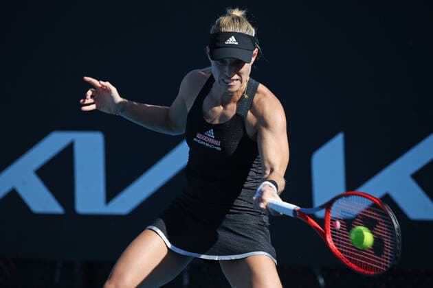 Angelique Kerber, GER, during 2021 Melbourne Summer Series (AO pre-tournaments) in Melbourne, 03 02 2021; -