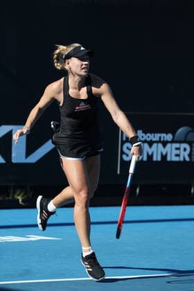 Angelique Kerber, GER, during 2021 Melbourne Summer Series (AO pre-tournaments) in Melbourne, 03 02 2021; -