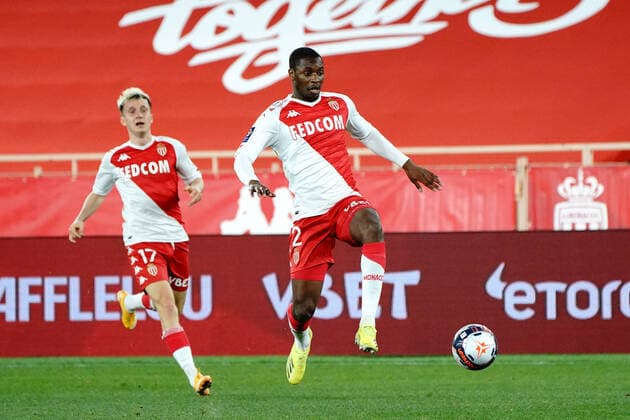 Fode Ballo Toure (AS Monacio) FOOTBALL : AS Monaco vs OGC Nice - Ligue 1 Uber Eats - Monaco - 03 02 2021 NorbertScanella PanoramiC 