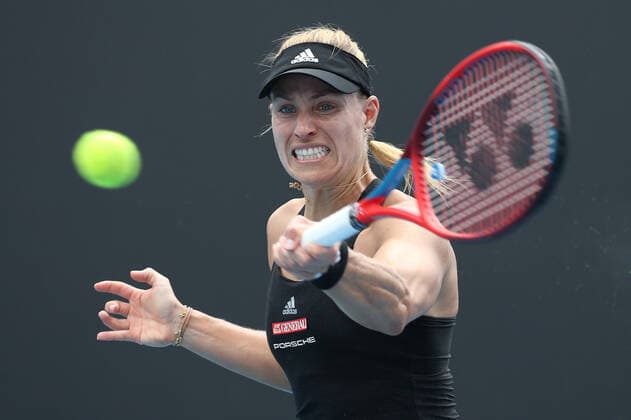 Sport Bilder des Tages Angelique Kerber, GER, during 2021 Melbourne Summer Series (AO pre-tournaments) in Melbourne, 05 02 2021; -
