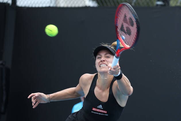 Angelique Kerber, GER, during 2021 Melbourne Summer Series (AO pre-tournaments) in Melbourne, 05 02 2021; -