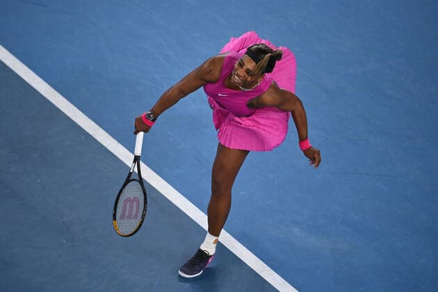 Serena Williams (USA) TENNIS : Australian Open 2021 - 05 02 2021 AntoineCouvercelle Panoramic 