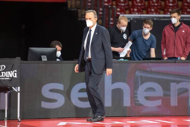 Head Coach Aito Gracia Reneses (Alba Berlin), FC Bayern Basketball vs. Alba Berlin, EuroLeague, 05.02.2021 Muenchen Bayern Deutschland