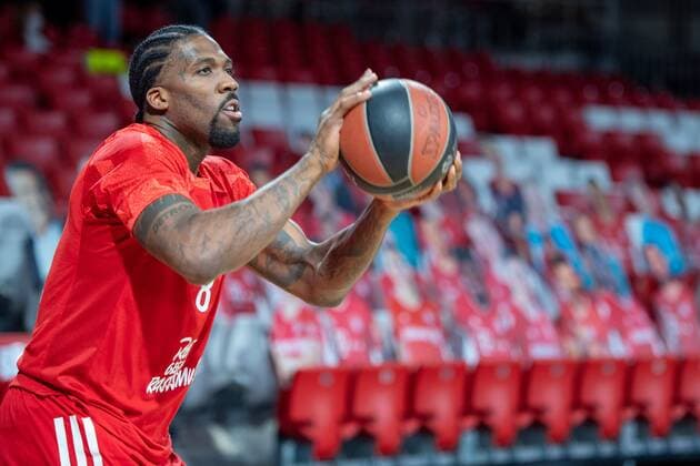 Jalen Reynolds 8 (FC Bayern), FC Bayern Basketball vs. Alba Berlin, EuroLeague, 05.02.2021 Muenchen Bayern Deutschland