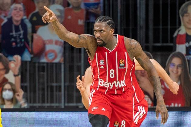 Jalen Reynolds 8 (FC Bayern), FC Bayern Basketball vs. Alba Berlin, EuroLeague, 05.02.2021 Muenchen Bayern Deutschland