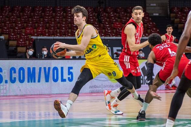 Jonas Mattisseck 9 (Alba Berlin), FC Bayern Basketball vs. Alba Berlin, EuroLeague, 05.02.2021 Muenchen Bayern Deutschland
