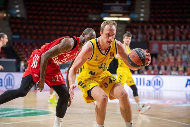 Luke Sikma 43 (Alba Berlin), FC Bayern Basketball vs. Alba Berlin, EuroLeague, 05.02.2021 Muenchen Bayern Deutschland
