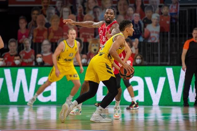 Jalen Reynolds 8 (FC Bayern), FC Bayern Basketball vs. Alba Berlin, EuroLeague, 05.02.2021 Muenchen Bayern Deutschland