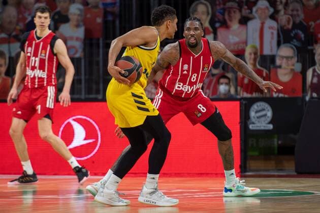 Jalen Reynolds 8 (FC Bayern), FC Bayern Basketball vs. Alba Berlin, EuroLeague, 05.02.2021 Muenchen Bayern Deutschland